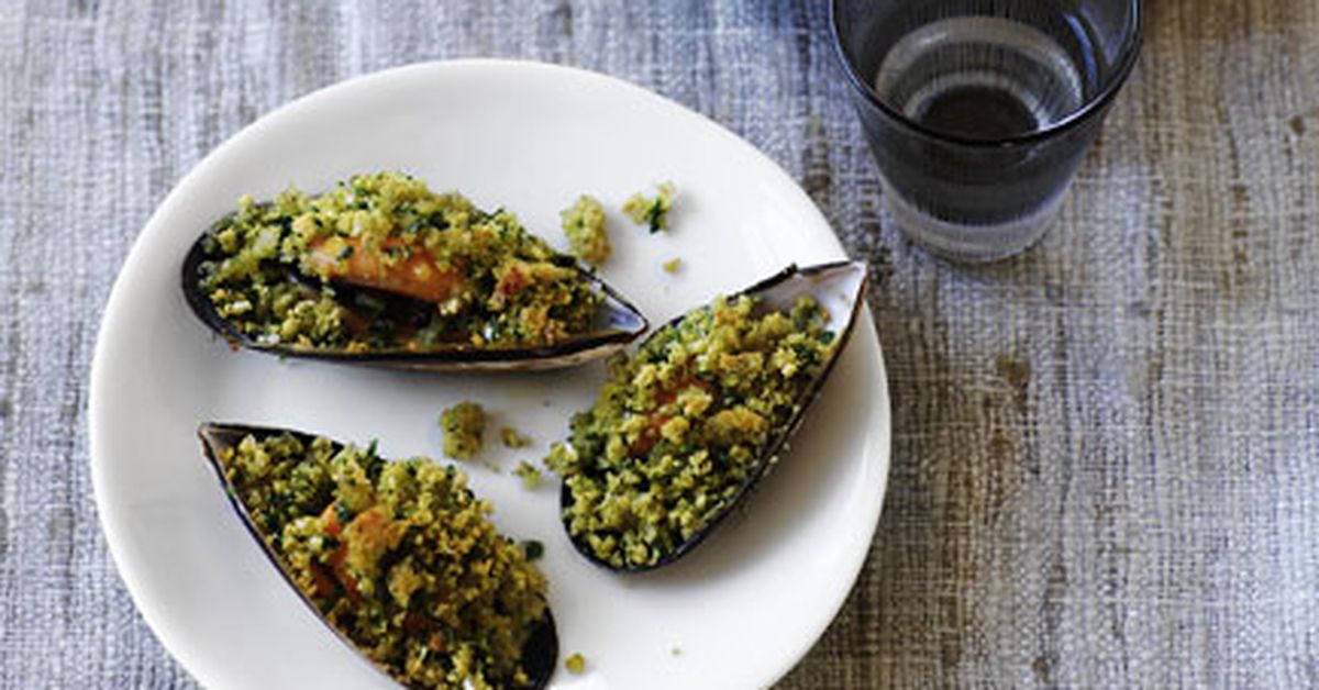 Gratinated mussels - 9Kitchen