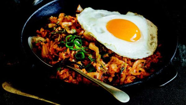 Kimchi fried rice recipe
