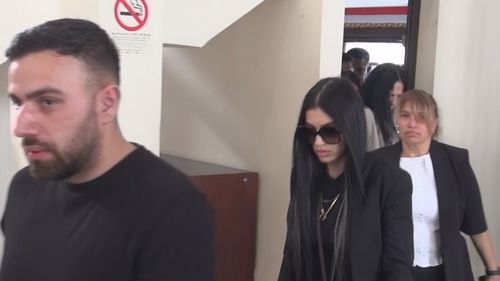 The family of Radmanovic appeared in court. 