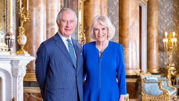 king charles and camilla official photo coronation