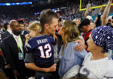 Tom Brady and Gisele Bundchen Super Bowl