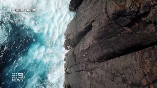 The stunt was captured by Perth photographer Jeremy Shepherd. 