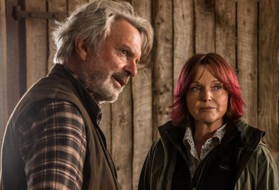 Rams movie, Sam Neill, Michael Caton, Miranda Richardson, filming, farm, Western Australia