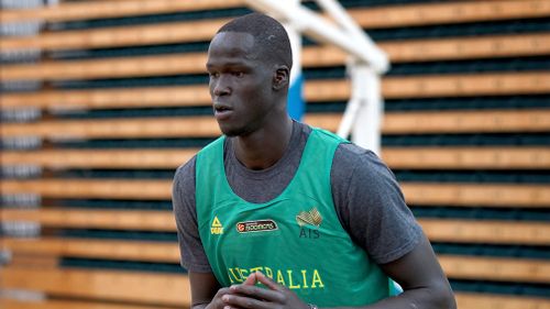 Thon Maker was also hit with a ban for his part in the brawl. Image: AAP