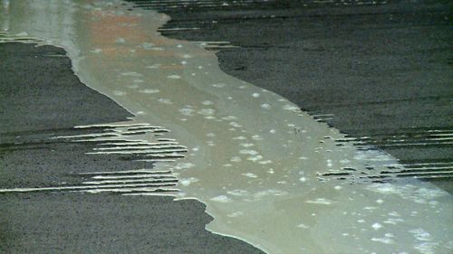 Cream split on roads at western Sydney 