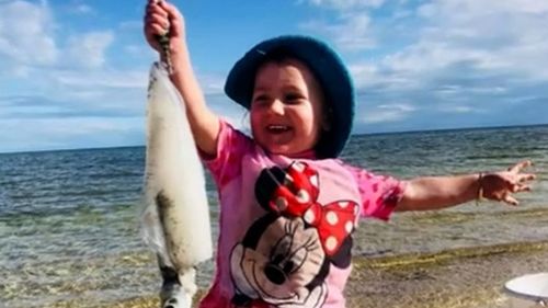 Cleo Smith was last seen at 1.30am on Saturday in a tent she was sleeping in with her parents at the Blowholes campsite in Macleod, Western Australia. 