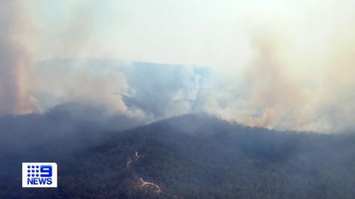 Flagstone bushfire