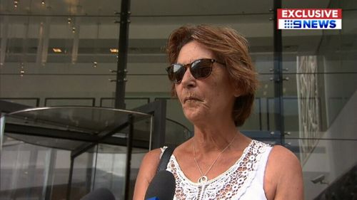 Victim Deborah Kerr outside court today. (9NEWS)