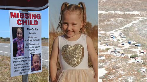 The WA government is offering a reward of up to $1 million for information that leads to the location of four-year-old Western Australian girl Cleo Smith.