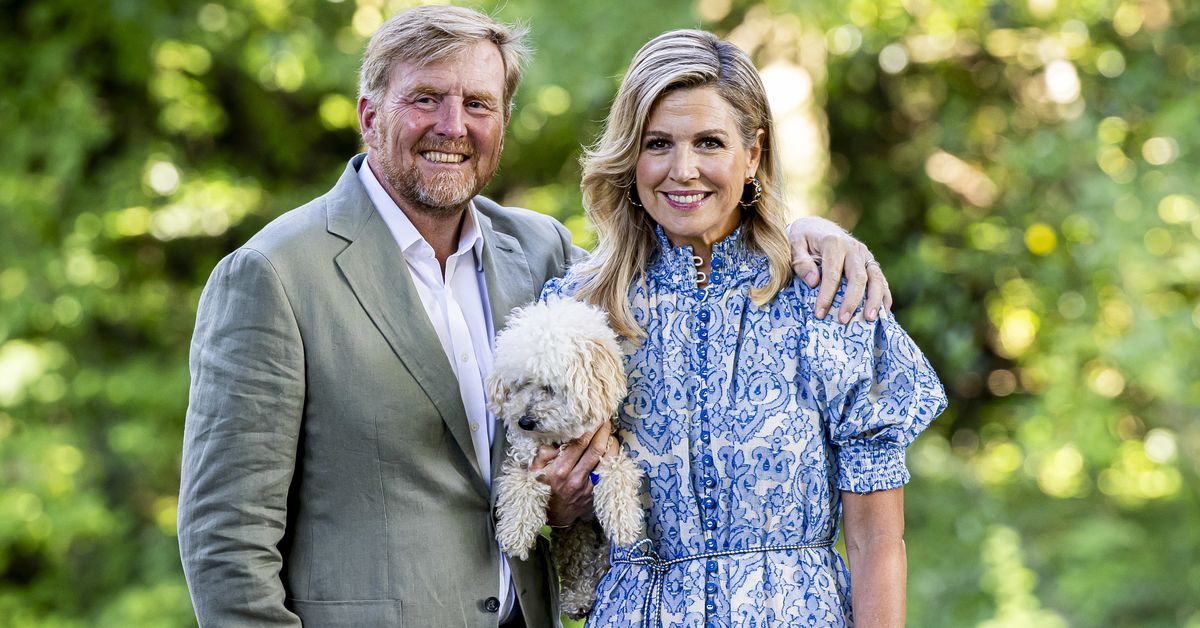 Dutch royals finally pose for delayed summer photos after Princess Amalia's hospitalisation