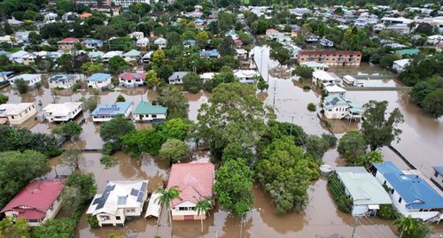 Major flooding swamped Lismore, in northern NSW, causing an insurance catastrophe.