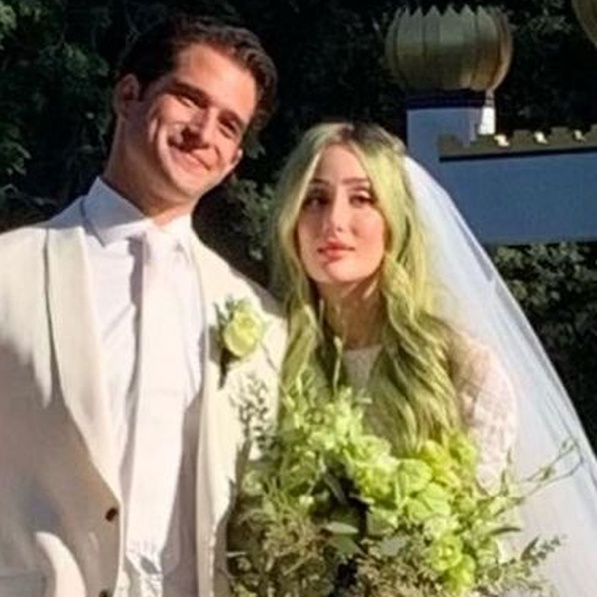 Teen Wolf star Tyler Posey marries singer Phem with Bella Thorne, Avril  Lavigne in attendance - 9Celebrity