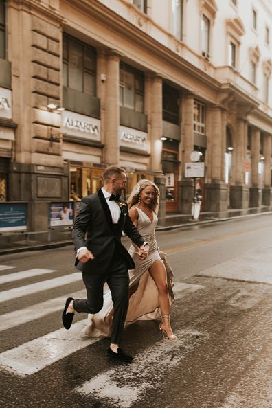 My Wedding Day: Couple marries at Rome's Trevi 