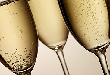 What is the sparkling white wine Champagne named after?