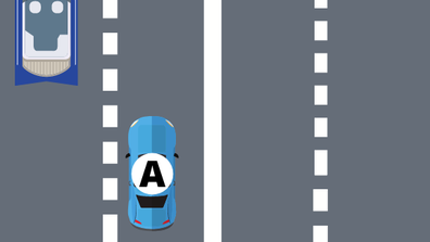 How fast can the overtaking vehicle go? 
