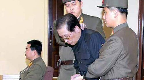 Kim's uncle Jang Song-thaek, who was reportedly eaten alive by a pack of dogs for treason in 2013. (AAP)
