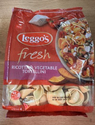 Leggo's Ricotta and Vegetable Tortellini