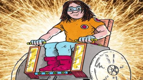 Father creates comic starring a superhero in a wheelchair to inspire his daughter with disabilities