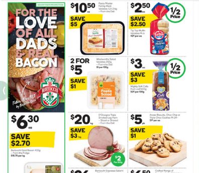 This week at Woolworths you'll find a delicious supermarket special.