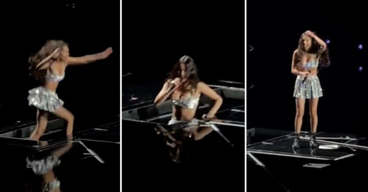 Celebrities falling on-stage: All the times stars have taken a tumble on-stage – and handled it like pros