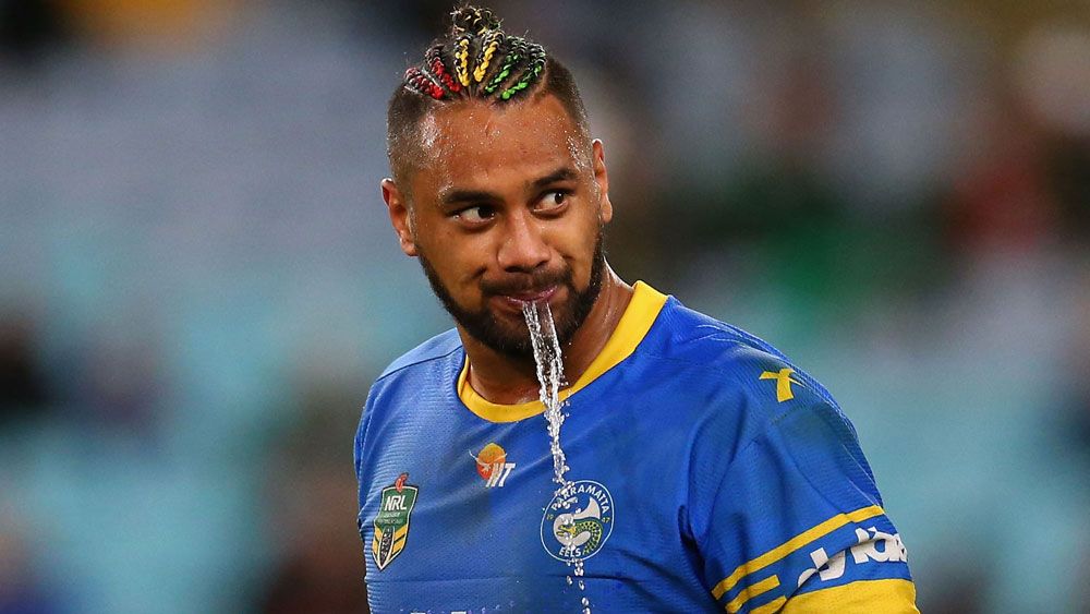 Parramatta Eels forward Kenny Edwards has been suspended by the club. (AAP)
