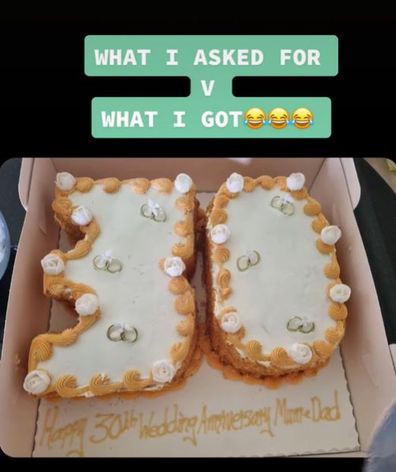 Megan cake fail