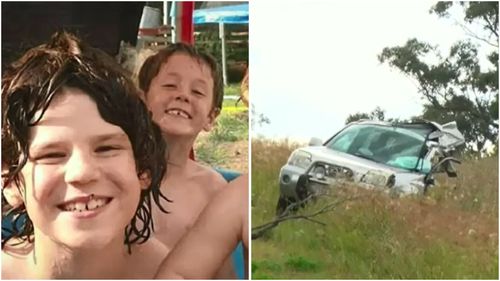 12-year-old Tait and 9-year-old Kobi Van Der Heyden were killed instantly when truck driver Graham Morrison smashed into their family's car in 2017.