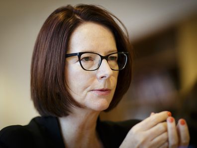 Julia Gillard pictured in 2018