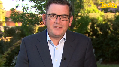 Daniel Andrews told Today he hopes the Victorian community will emerge stronger than ever.