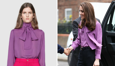 Kate Middleton news: Duchess wows in £790 Gucci blouse despite