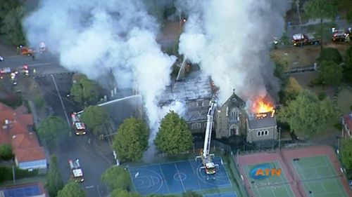 Suspicious fire engulfs fourth Melbourne church in a week