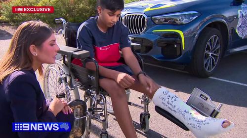 Suhas Sunkisala was struck while cycling through a pedestrian crossing along Railway Parade in Murrumbeena on May 1.