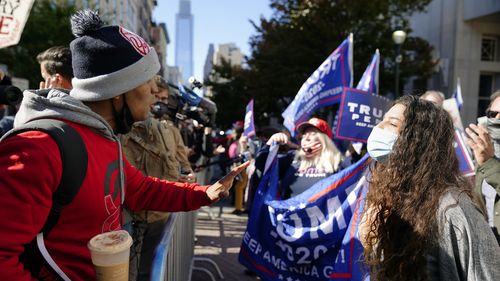 Protesters clash 