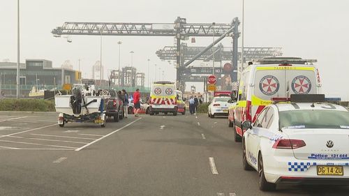 It's believed two men were flung from their boat after they hit an object in Botany Bay.