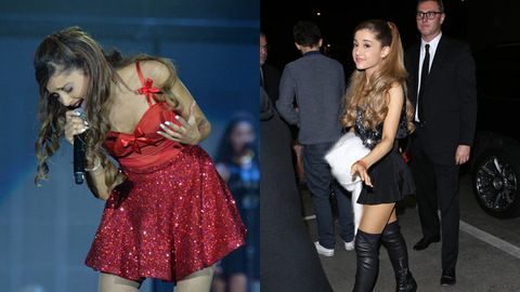 Fifty shades of Ariana Grande? Squeaky-clean pop star reveals sex shop outfit secret