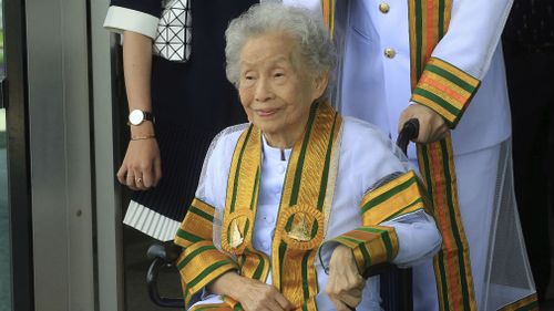 91-year-old Thai woman earns bachelor's degree