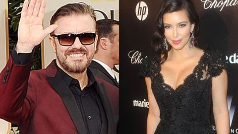 Kim Kardashian thought Ricky Gervais’ 'trashy Kate Middleton' call was funny