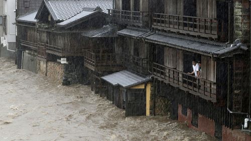 Japan Typhoon Hagibis approaches 1