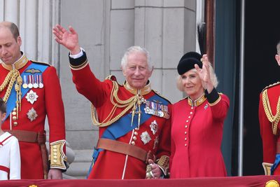Trooping the Colour 2023 balcony finale