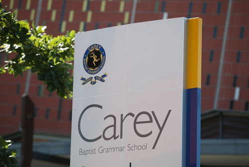 Carey Baptist Grammar has been shut down after an adult member of the school community developed symptoms consistent with COVID-19. 