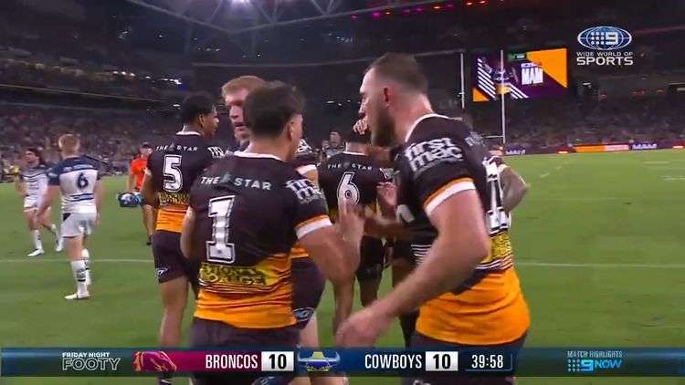 Brisbane Broncos v North Queensland Cowboys, NRL Round 2