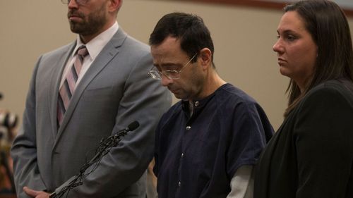 Nassar was regarded as a friend to the young teen and pre-teen gymnasts. (AAP)