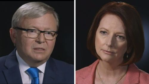 Gillard admits she gave Rudd 'false hope' in 2010 leader deal