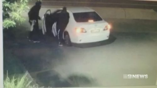 Queensland service station robberies car theft