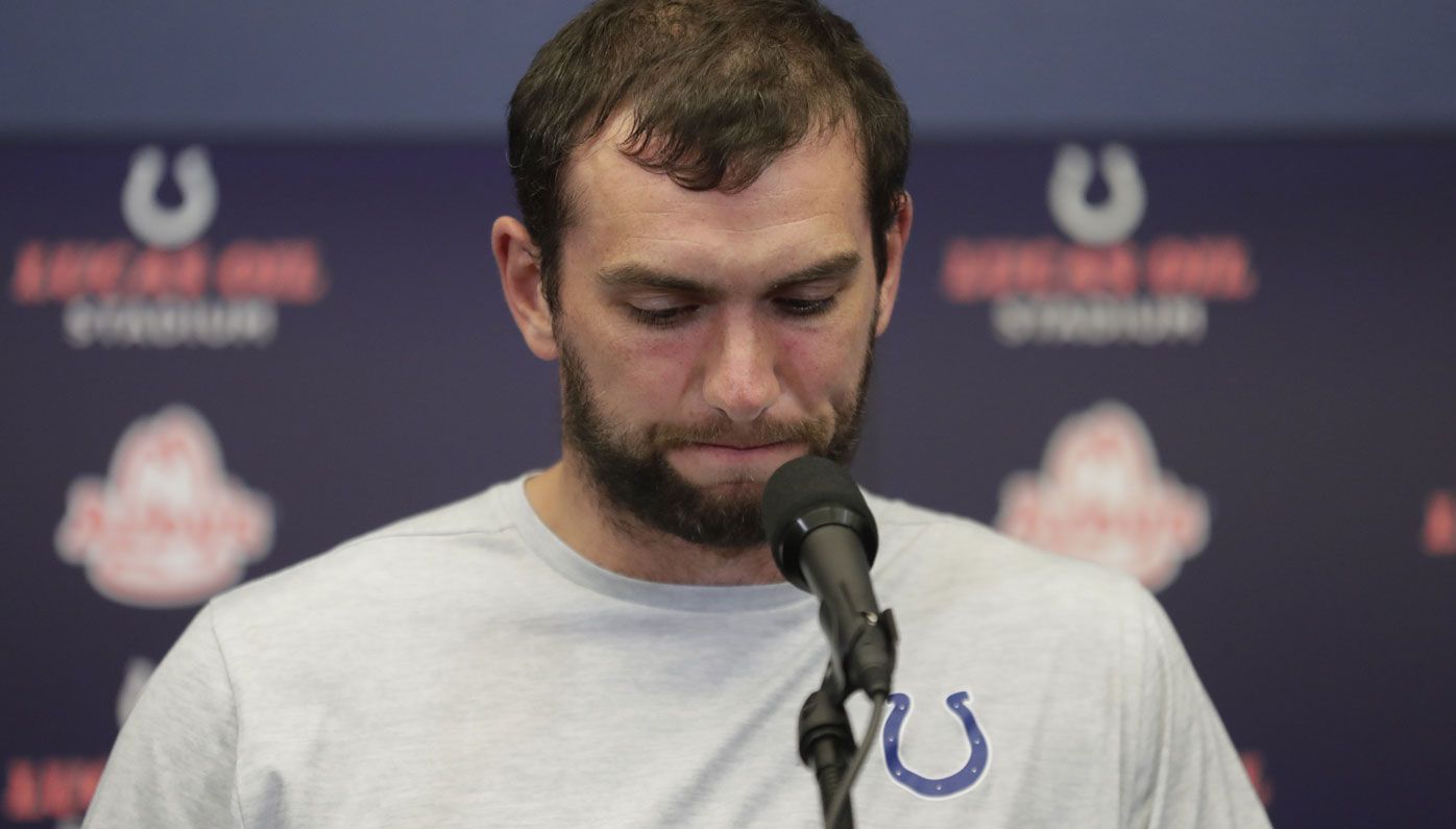NFL Indianapolis Colts quarterback Andrew Luck announces shock retirement
