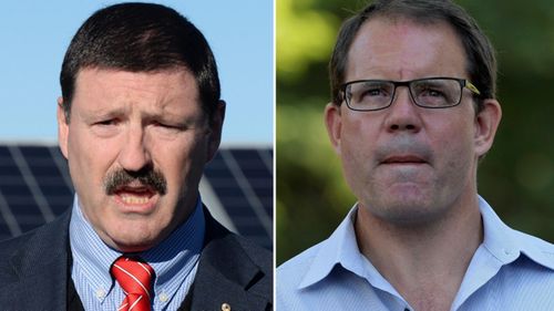 Federal Labor MPs Mike Kelly, left, and Luke Gosling. (Photos: AAP).