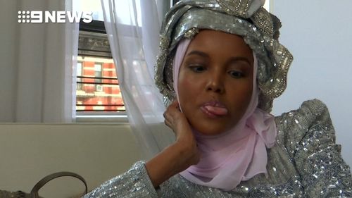 Ms Aden denies she was forced to wear her hijab.
 (Reuters)