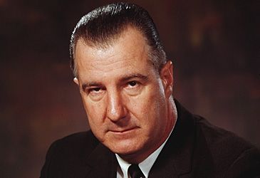 Who chose Spiro Agnew as his presidential campaign running mate?