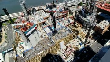 In an impressive millstone of COVID recovery for Queensland, Brisbane is going through a building boom – with cranes becoming a more common sight in the city&#x27;s skyline.
