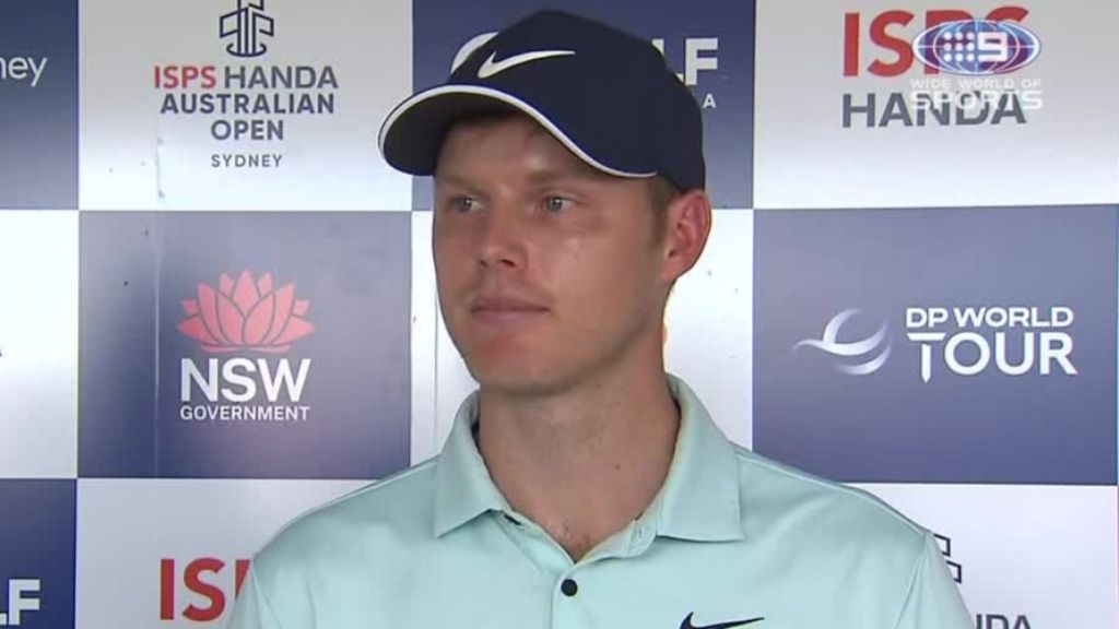 'Always nice': Early leader Cameron Davis reacts to insane first round Australian Open eagle